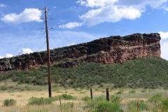 USA 2005, Kolorado, Red Mountains s vedením VN, vodiče nad sebou. Foto: T. Hordějčuk