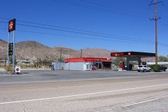 USA 2005, Kalifornie, Benzínová pumpa TEXACO pod vedením VVN v místě s názvem Searles Valley. Foto: T. Hordějčuk